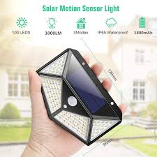 100 LED Smart Solar Light – Wireless Weatherproof Motion Sensor Light