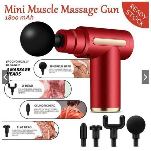 Portable Mini Device Deep Tissue Percussion Muscle Massager – For All Athletes