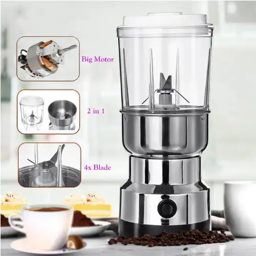 Nima Electric 2 In 1 Blender And Grinder